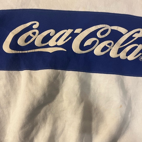 VINTAGE 80s COCA COLA SWEATSHIRT - Picture 2 of 8